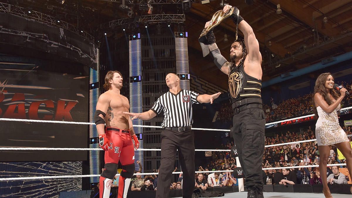 Roman Reigns vs. AJ Styles - Payback 2016