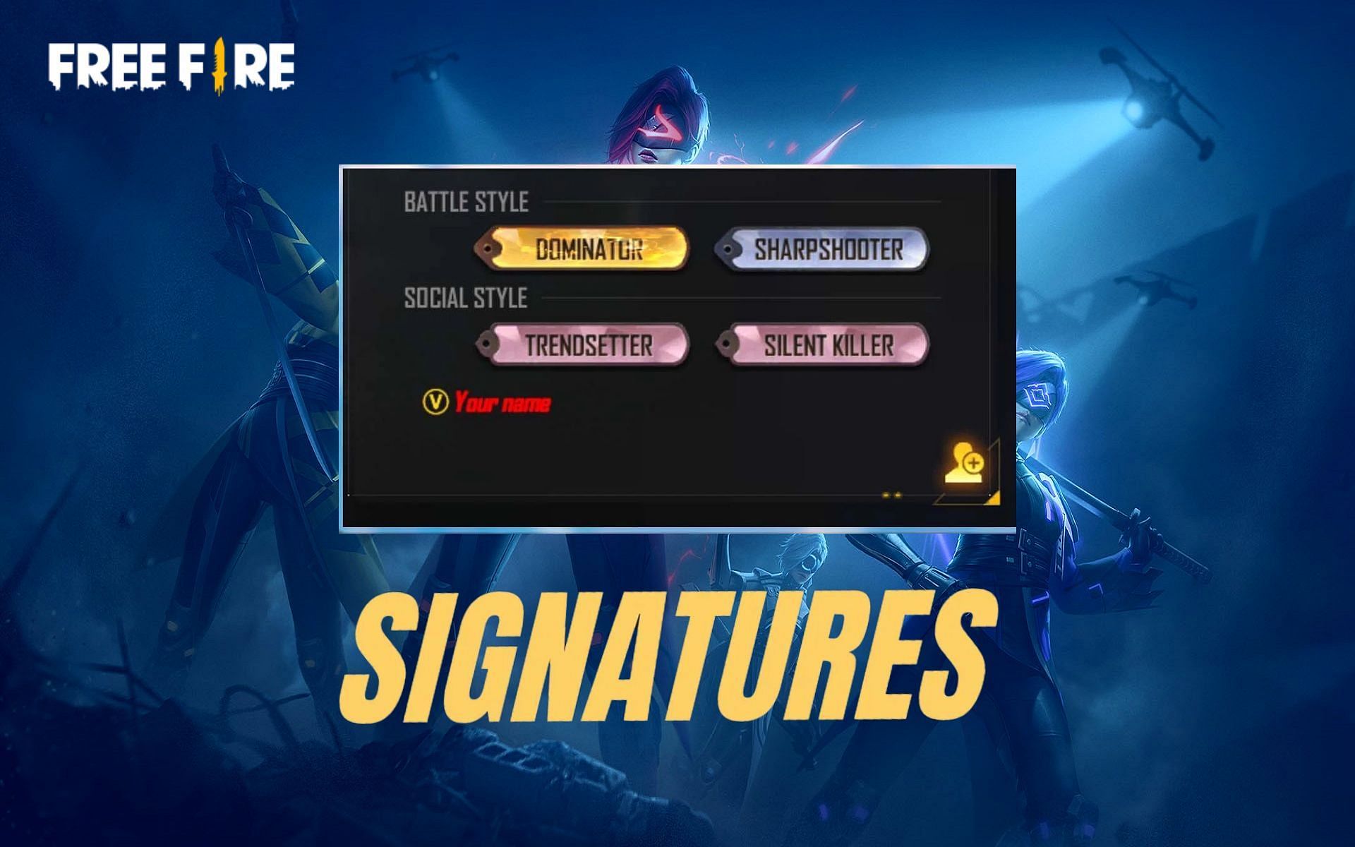 Steps to get a colorful signature (Image via Sportskeeda)