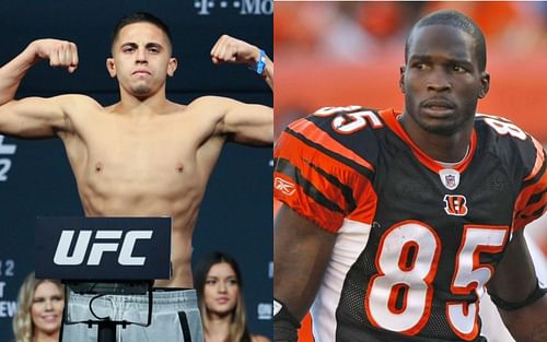 Chris Avila (left) and Chad Ochocinco Johnson (right)