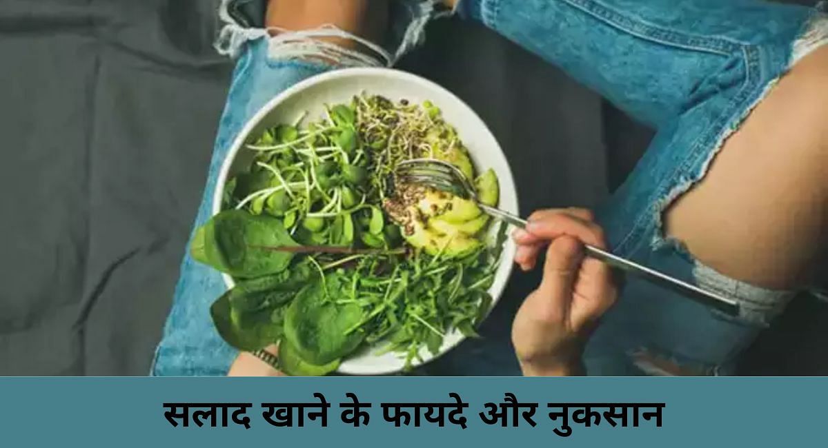 सलाद खाने के फायदे और नुकसान(फोटो-Sportskeeda hindi)