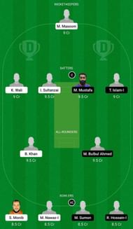 AFG-XI vs BAN-XI Dream11 Fantasy Suggestion #2