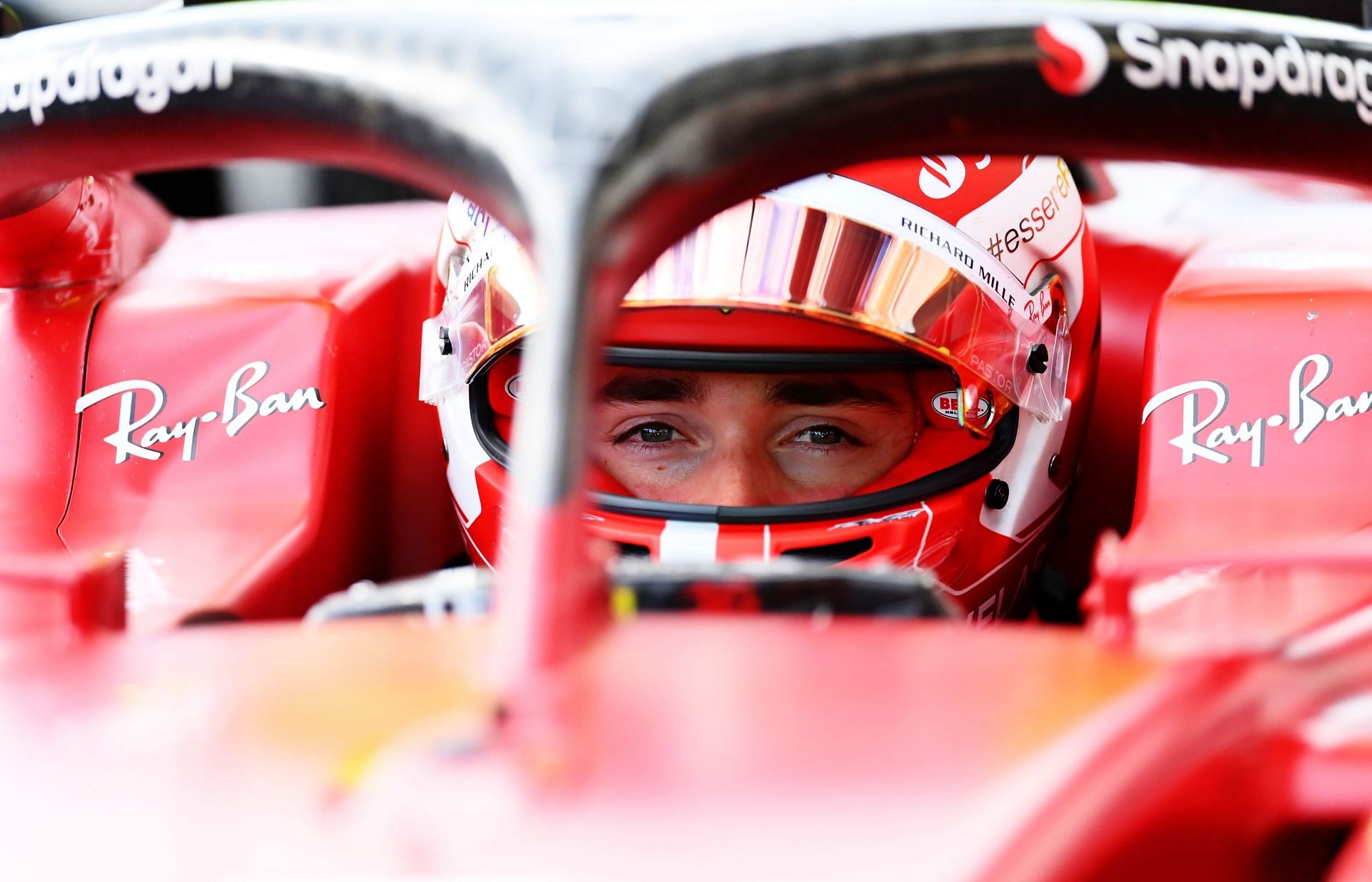 Charles Leclerc will be hoping for a stable weekend without any issues