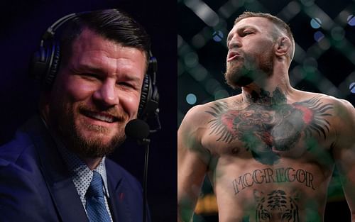 Michael Bisping (left) and Conor McGregor (right) [Images courtesy of Getty]