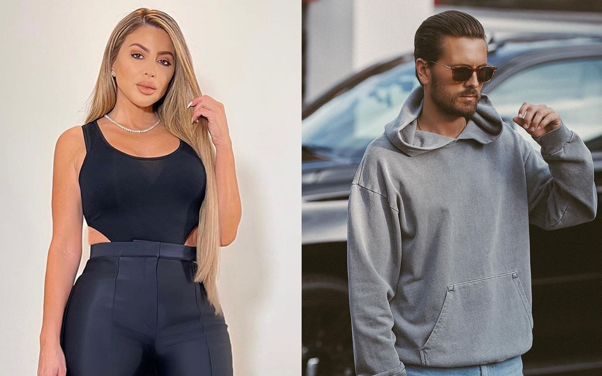 Larsa Pippen opens up about her picture with Scott Disick (Image via @larsapippen and @letthelordbewithyou/Instagram)
