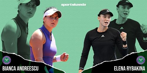 Bianca Andreescu takes on Elena Rybakina in the second round of Wimbledon