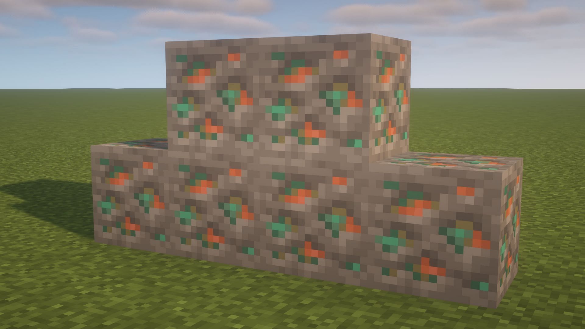 Copper ores (Image via Minecraft 1.19)