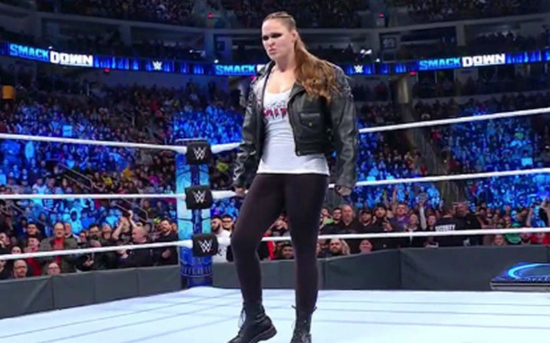 Rousey is in her first reign as SmackDown Women&#039;s Champion