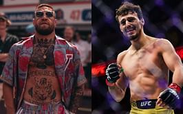 Conor McGregor congratulates Ricardo Ramos for video game-like spinning elbow knockout - "What an incredibly exciting fighter this Brazilian 145lber is"