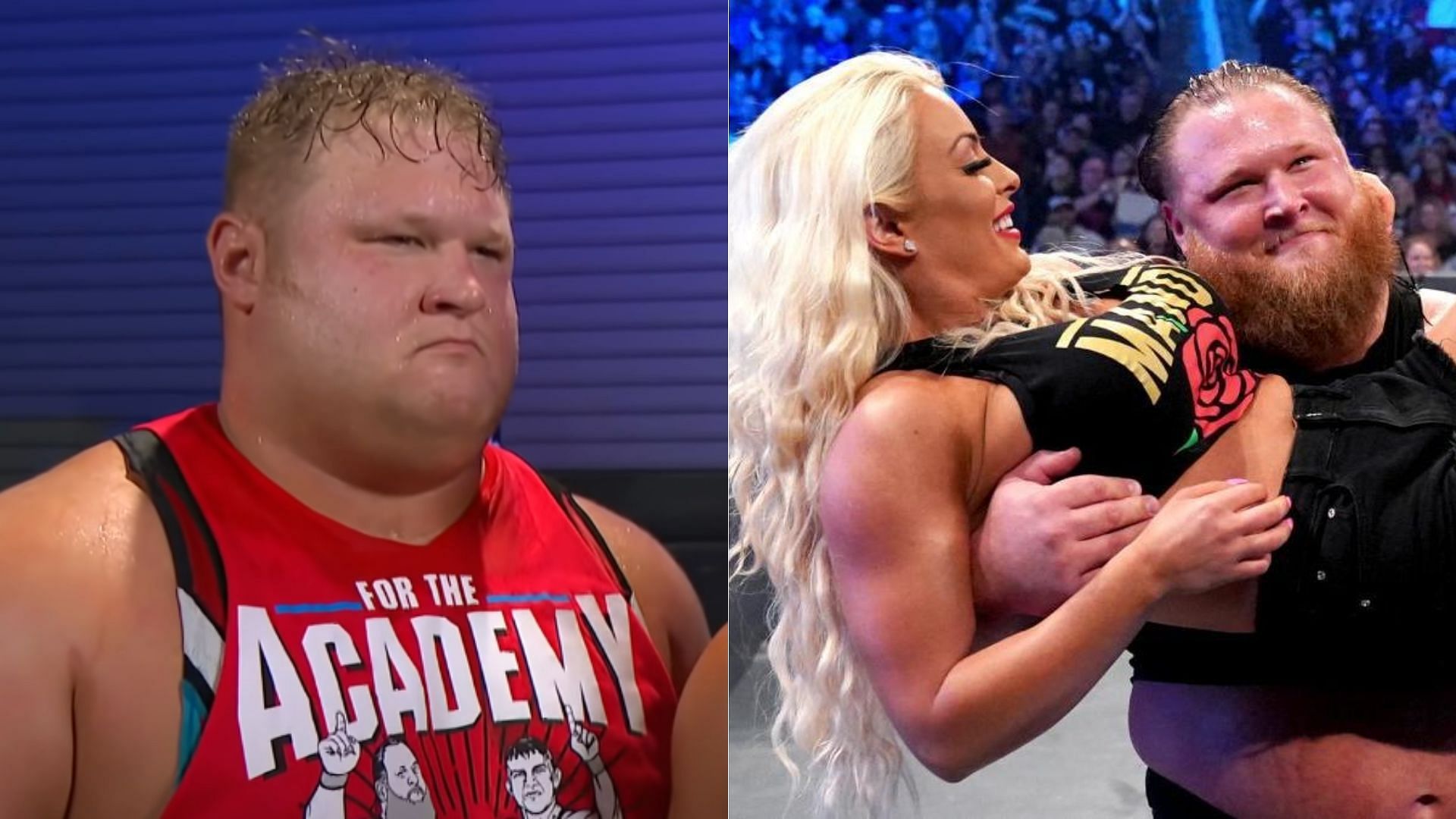 Mandy Rose and Otis were involved in a romance storyline in 2020.