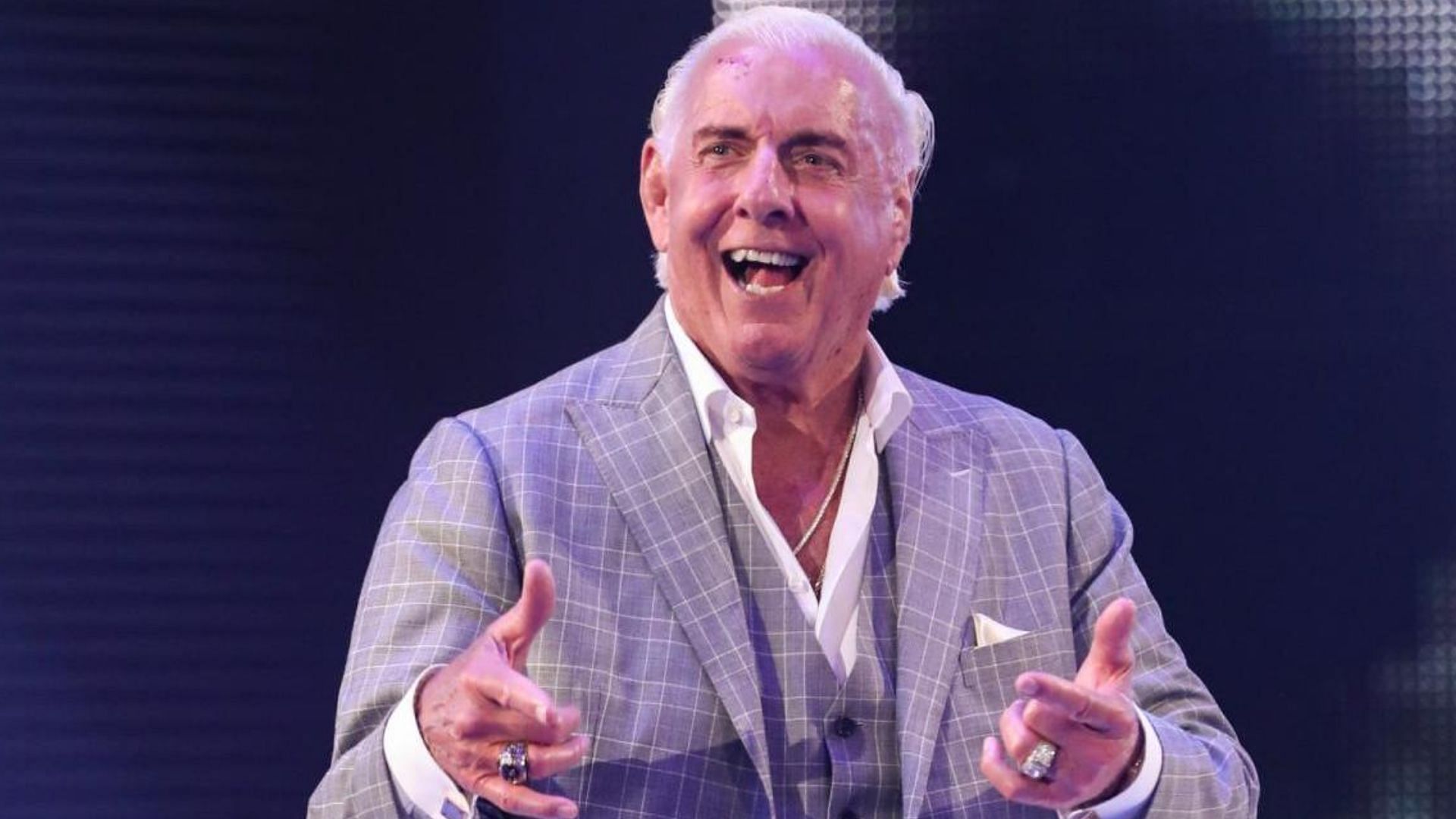 Ric Flair during a WWE appearance
