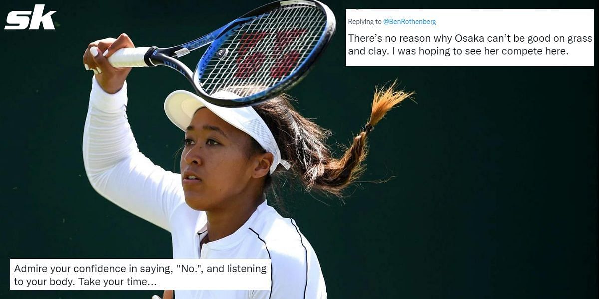 Tennis fans on social media react to Naomi Osaka&#039;s Wimbledon withdrawal