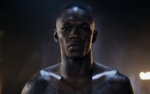 Israel Adesanya in the Elden Ring Promotional Video [Image courtesy of @stylebender's video on Instagram]