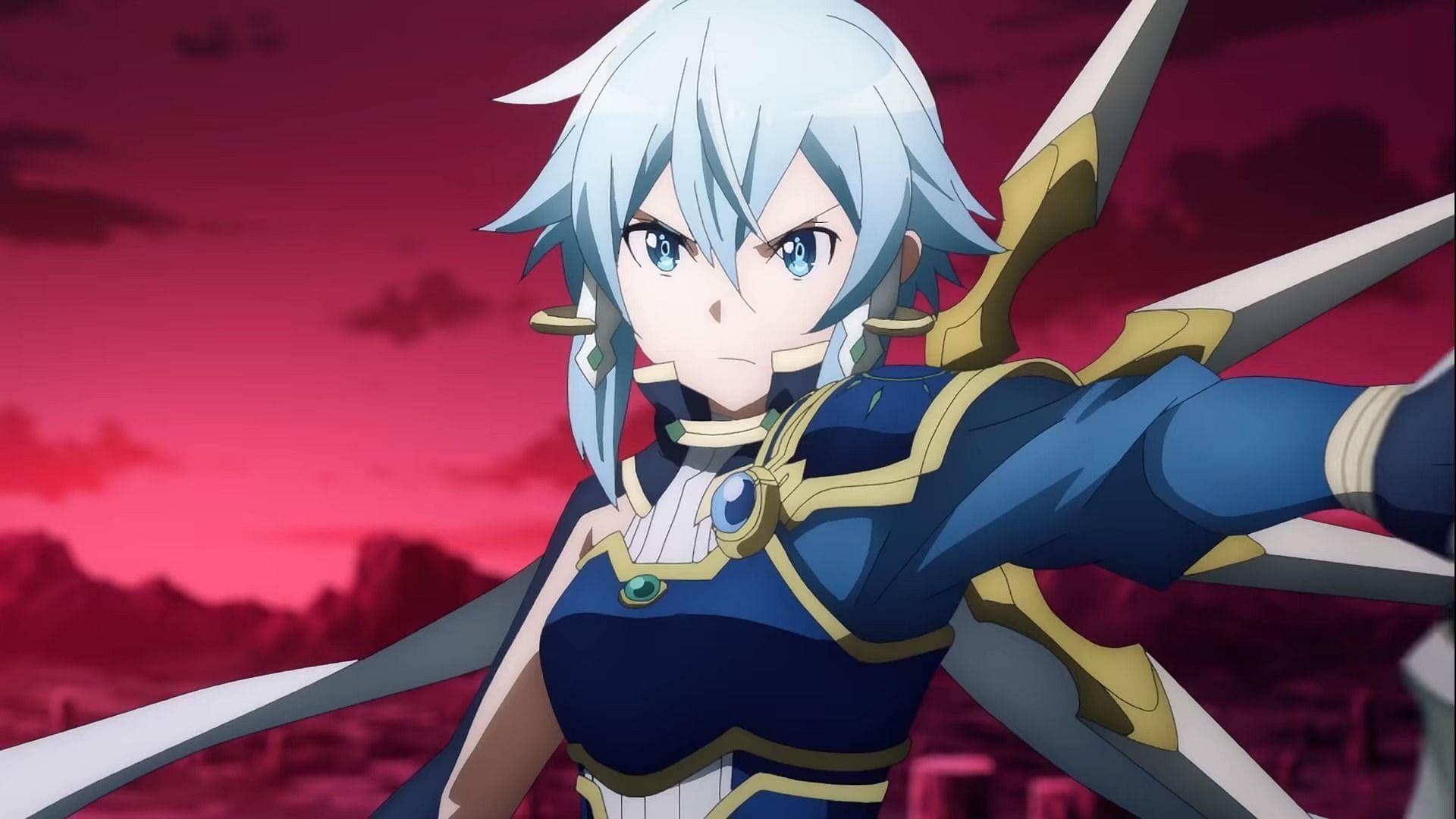 Sinon as she appears in the Goddess Solus account (Image Credit: Sword Art Online, Aniplex, A-1 Pictures)