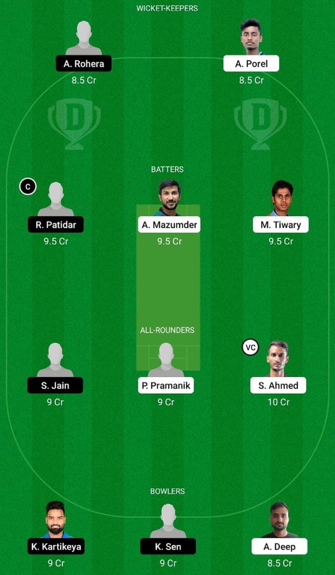 BEN vs MP Dream11 Fantasy Suggestion #1