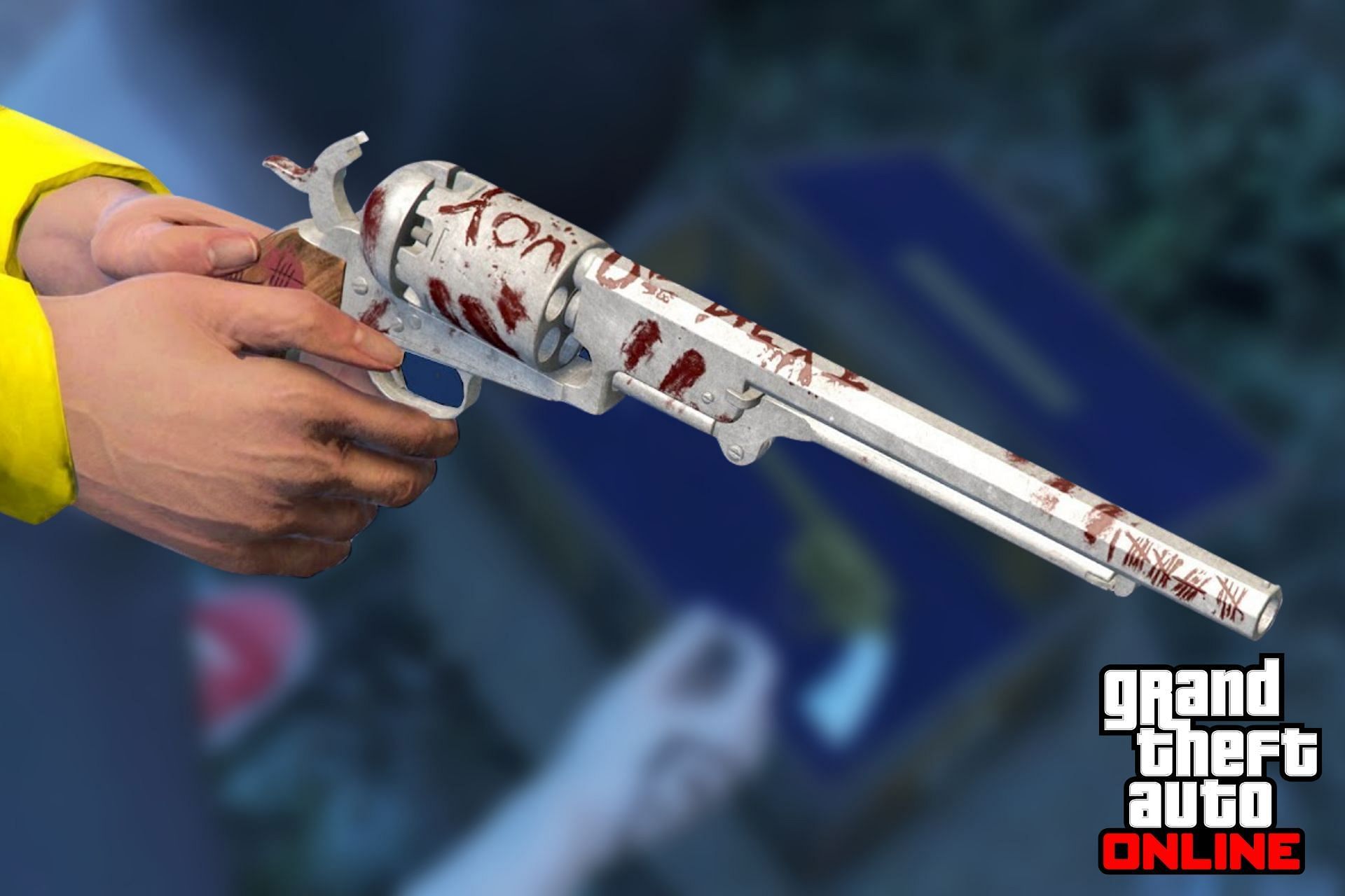 Getting the secret revolver in GTA Online (Image via Sportskeeda)