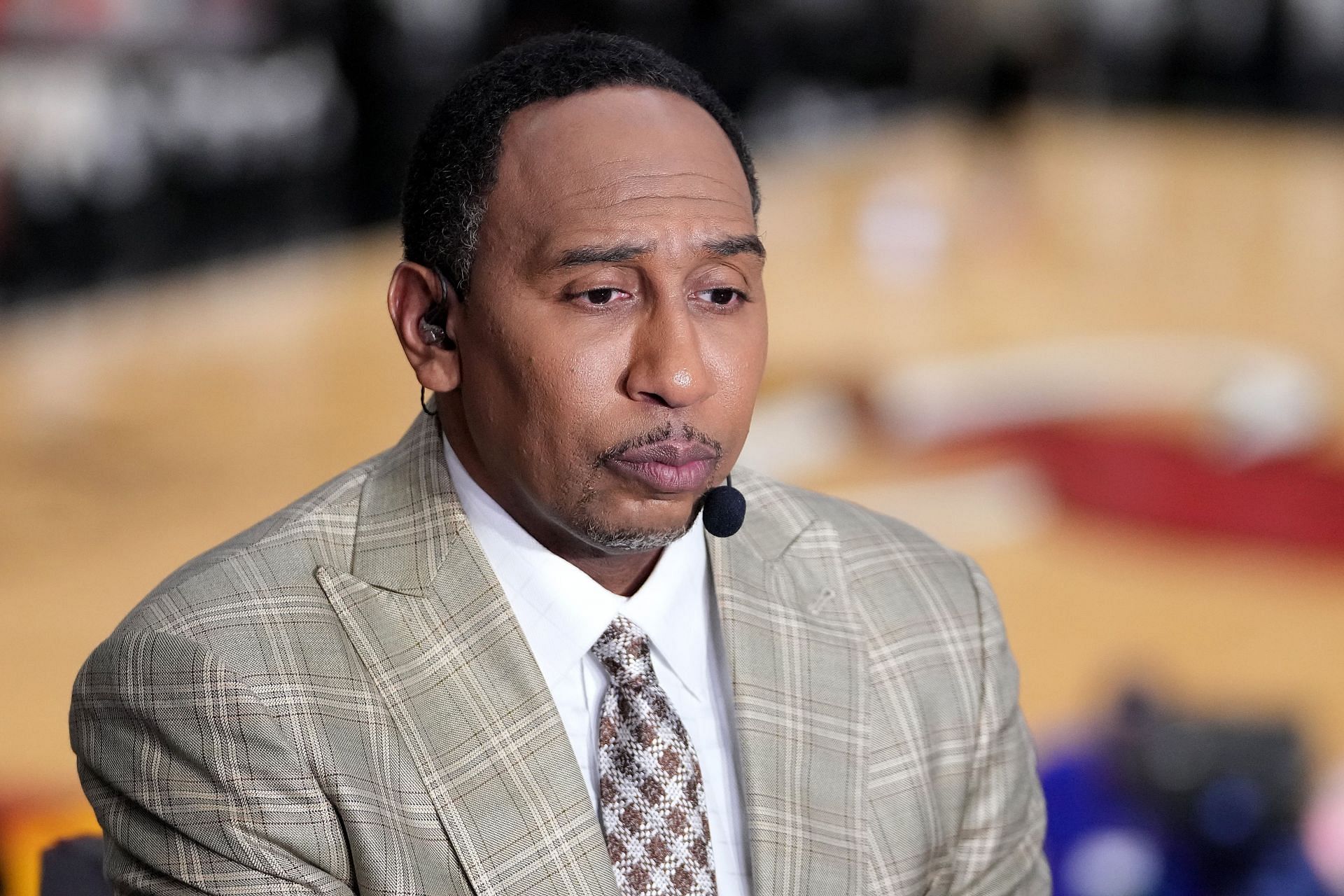 Stephen A. Smith, Spike Lee console each other during 2022 NBA Draft