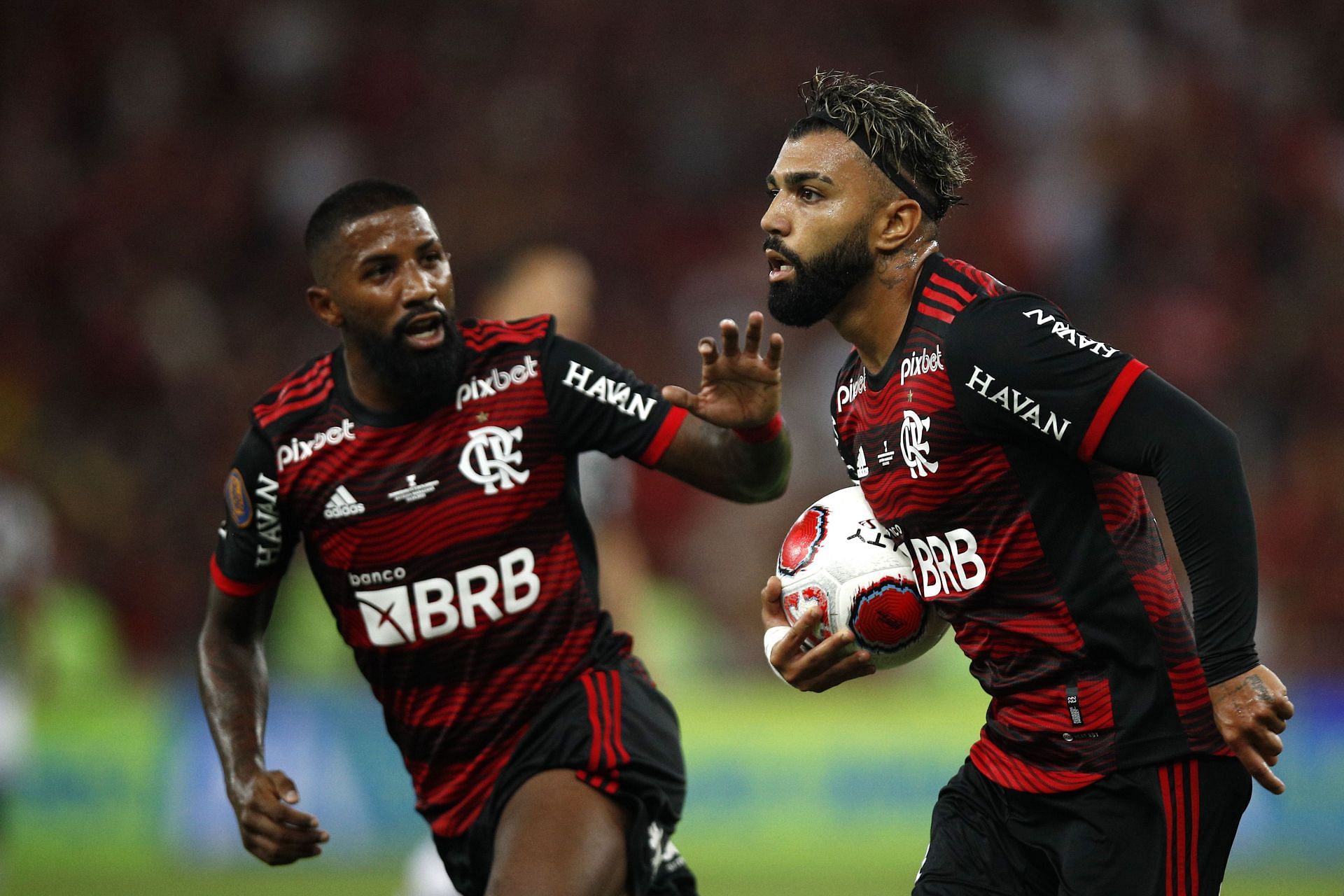 Flamengo play Atletico Mineiro on Sunday
