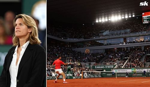 Amelie Mauresmo spoke about the night schedule at the French Open in a recent interview.