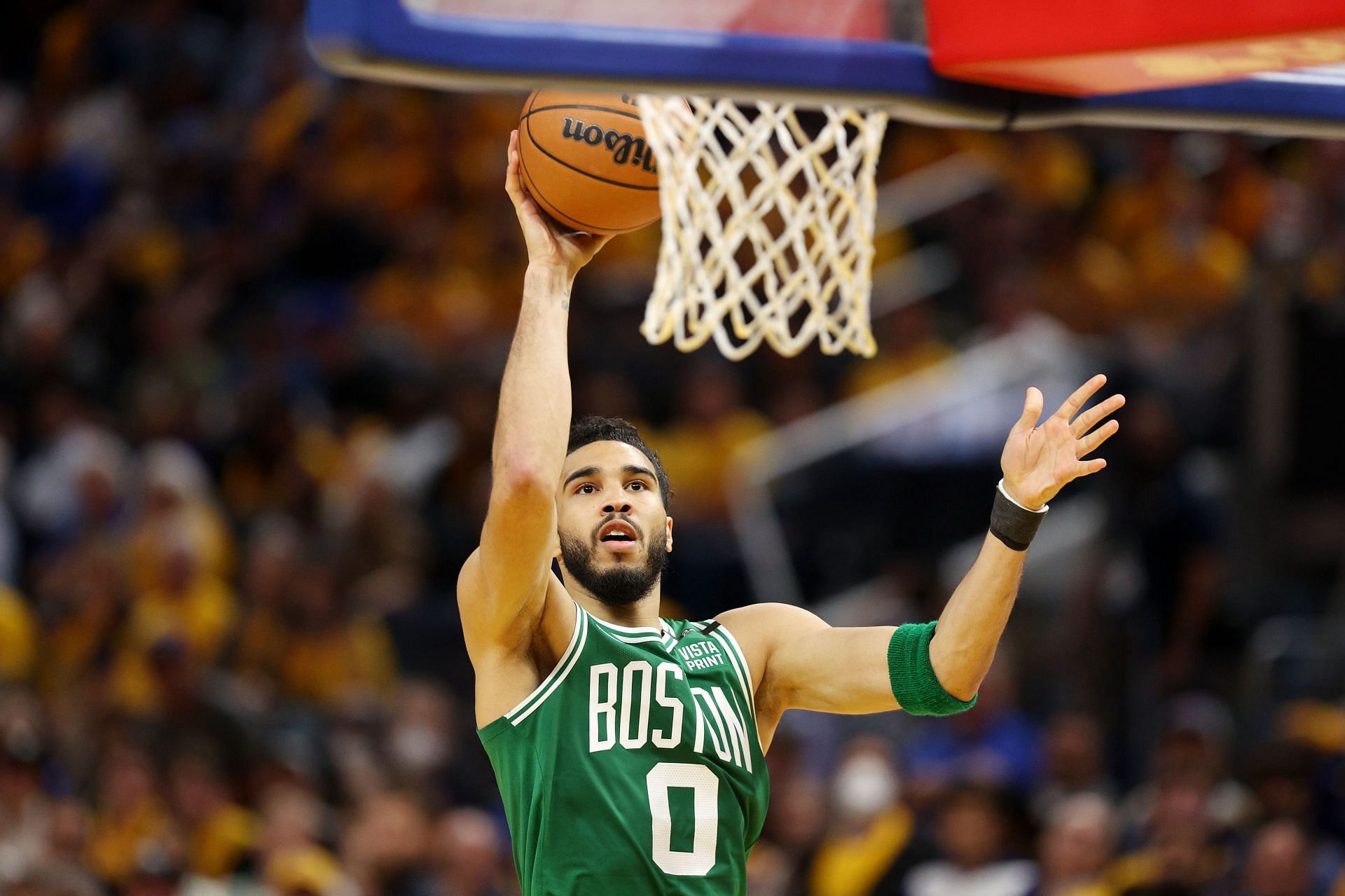 Jayson Tatum struggled with his shooting but had a double-double to his name in Game 1
