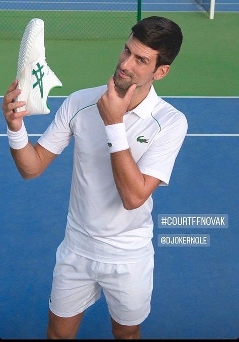 Novak Djokovic's kit for Wimbledon 2022 revealed