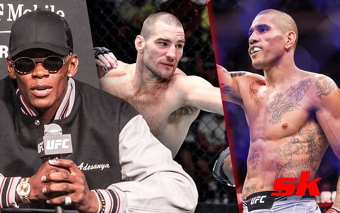 "If he doesn't fight with his ego, he'll get f***ed up" - Israel Adesanya weighs in on Sean Strickland vs. Alex Pereira