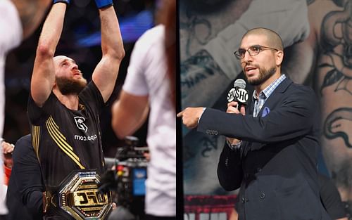 Jiri Prochazka (left), Ariel Helwani (right)