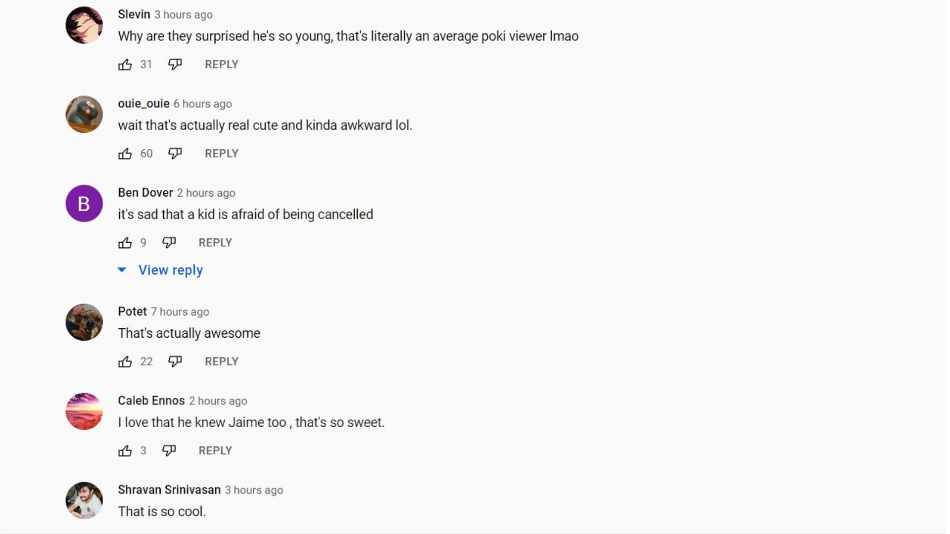 Fans react to Poki&#039;s wholesome fan meet (Image via- Shrimpkkuno/YouTube)
