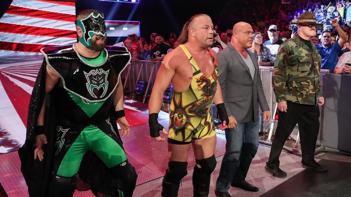 Despite being part of the Impact Roster, RVD was allowed to appear on a special episode of Raw in 2019