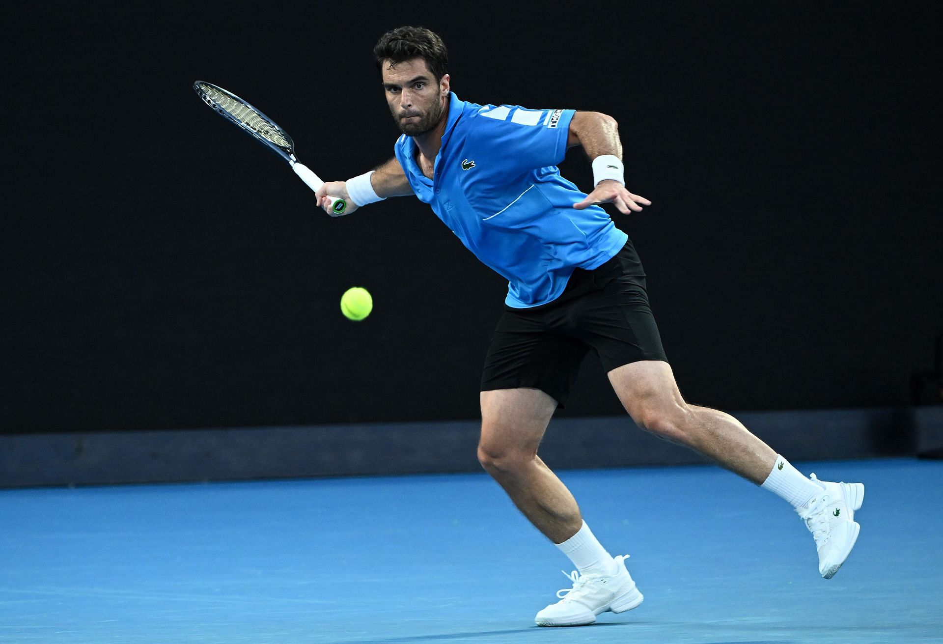 Pablo Andujar at the 2022 Australian Open.