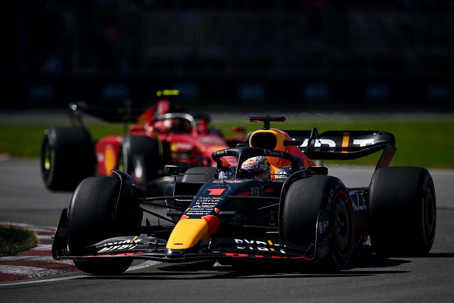 Max Verstappen in action during the 2022 F1 Canadian GP (Photo by Clive Mason/Getty Images)