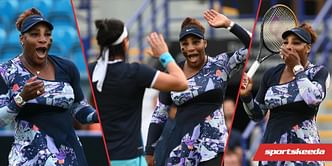 6 best moments from Serena Williams and Ons Jabeur's first doubles win in Eastbourne