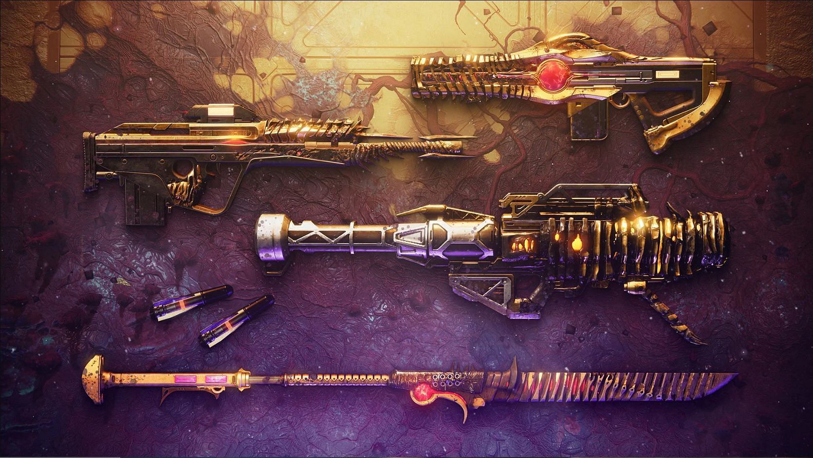 Season of the Haunted weapons (Image via Bungie)