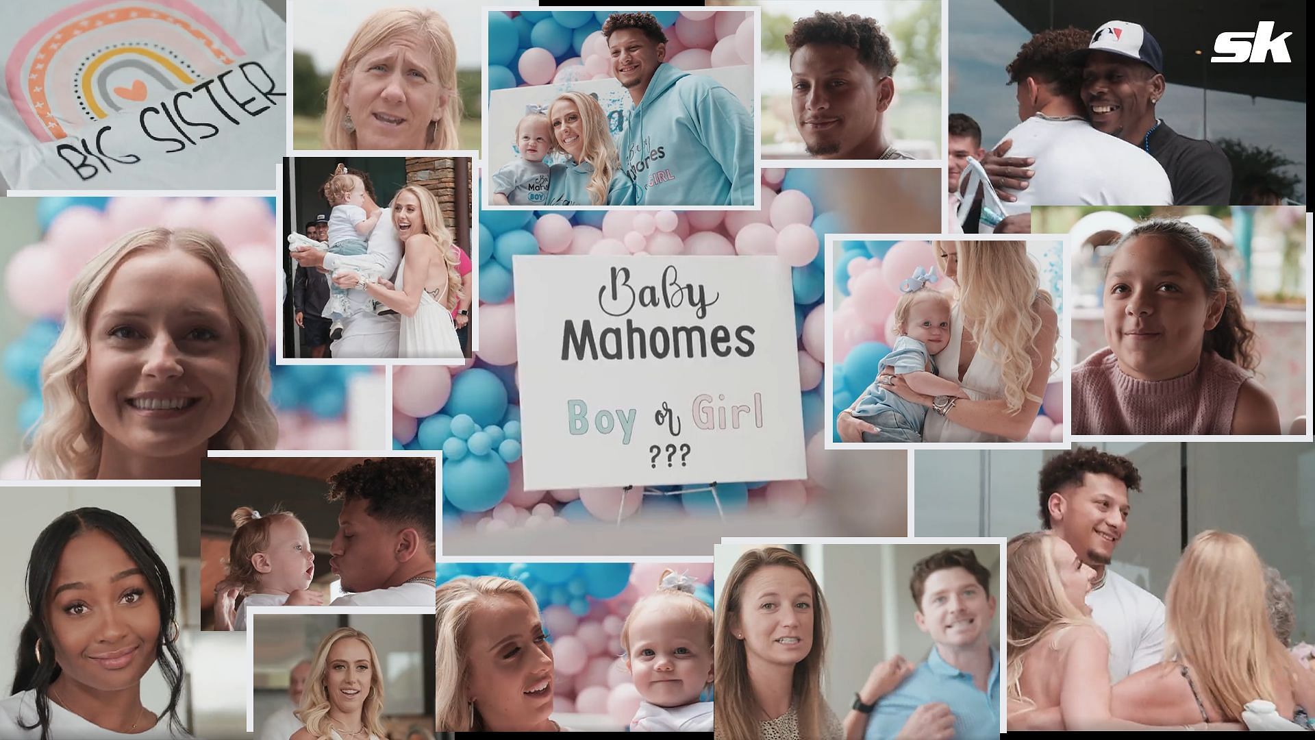 Patrick Mahomes and wife Brittany Matthews reveal the gender of their new child | Image Credit: Patrick Mahomes/IG