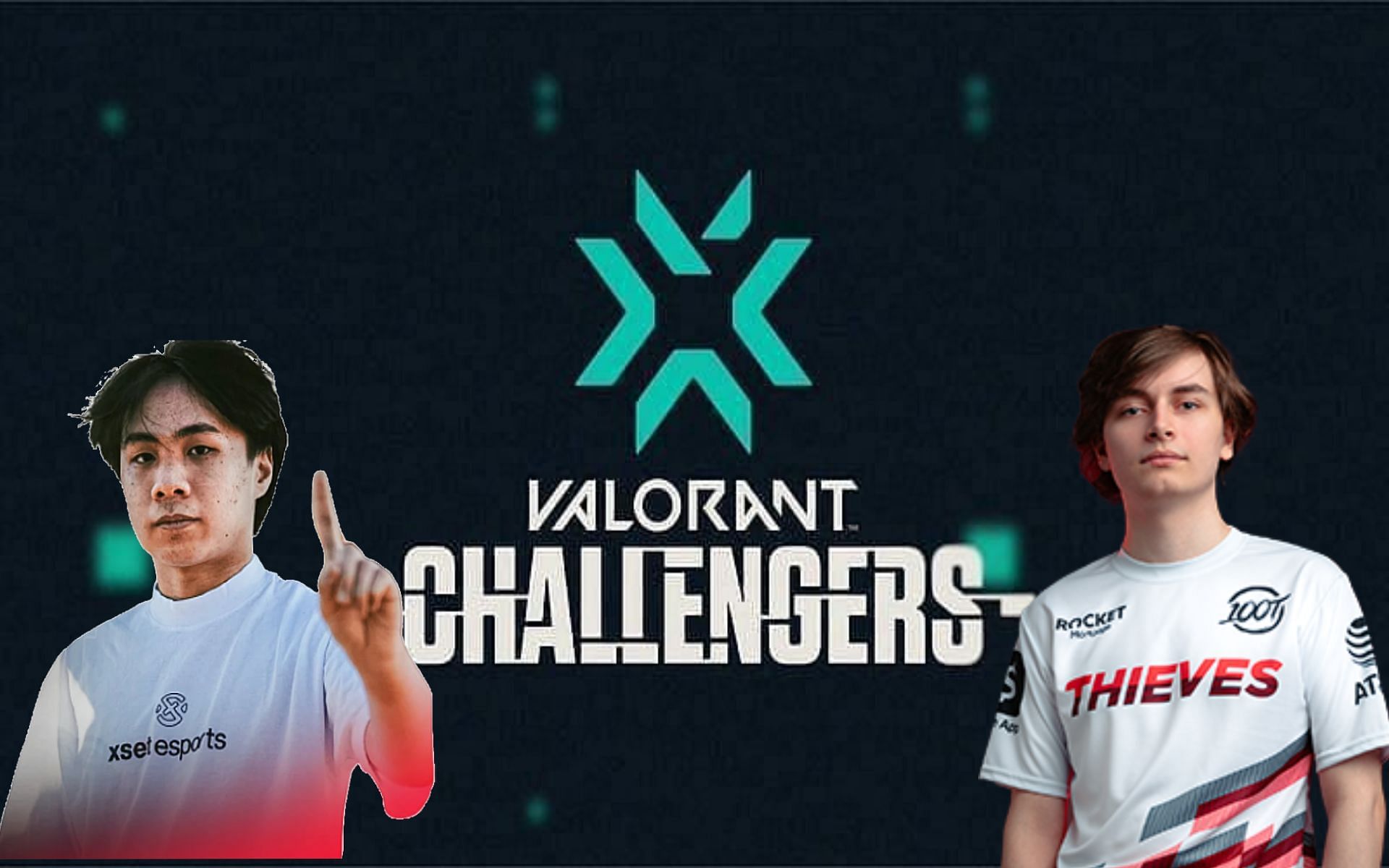 XSET vs 100 Thieves VCT NA Challengers Stage 2 Upper Semi-finals (Image via Sportskeeda)