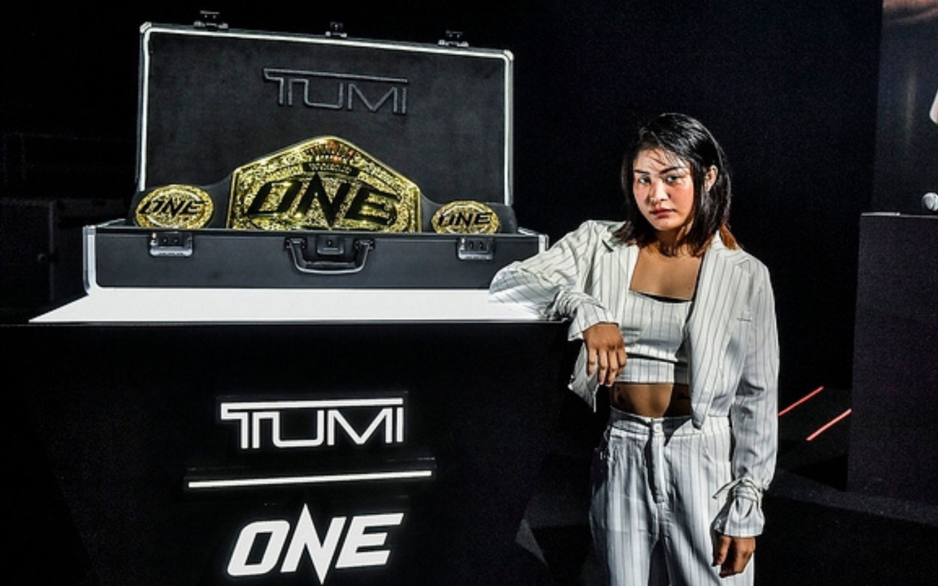 The Double-Belt World Champion, Stamp Fairtex [Credit: ONE Championship]