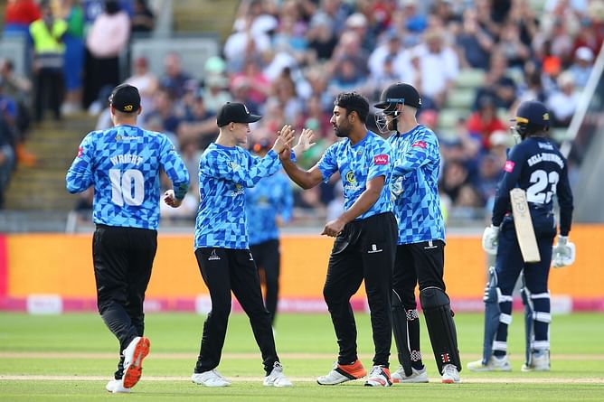 HAM vs SUS Dream11 Prediction: Fantasy Cricket Tips, Today's Playing 11 and Pitch Report for T20 Blast 2022 Match