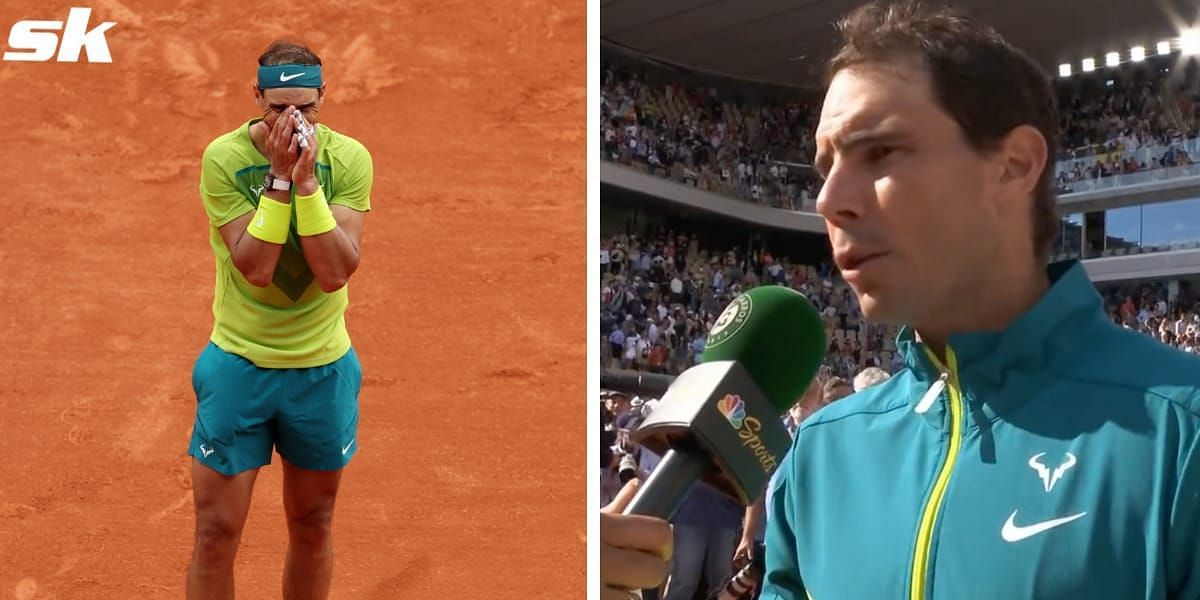 Rafael Nadal lamented his chronic foot injury after winning his 14th French Open title.