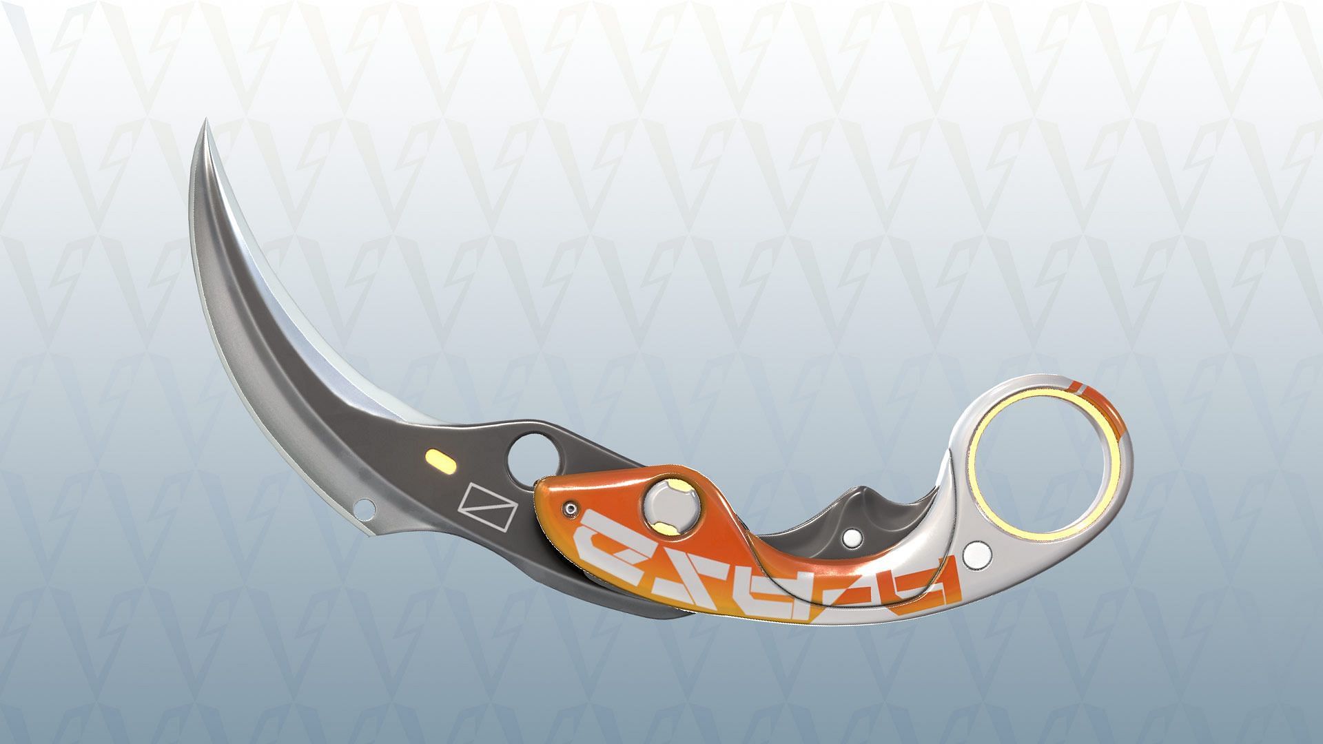 Velocity Karambit Melee Skin(Image via Riot Games)