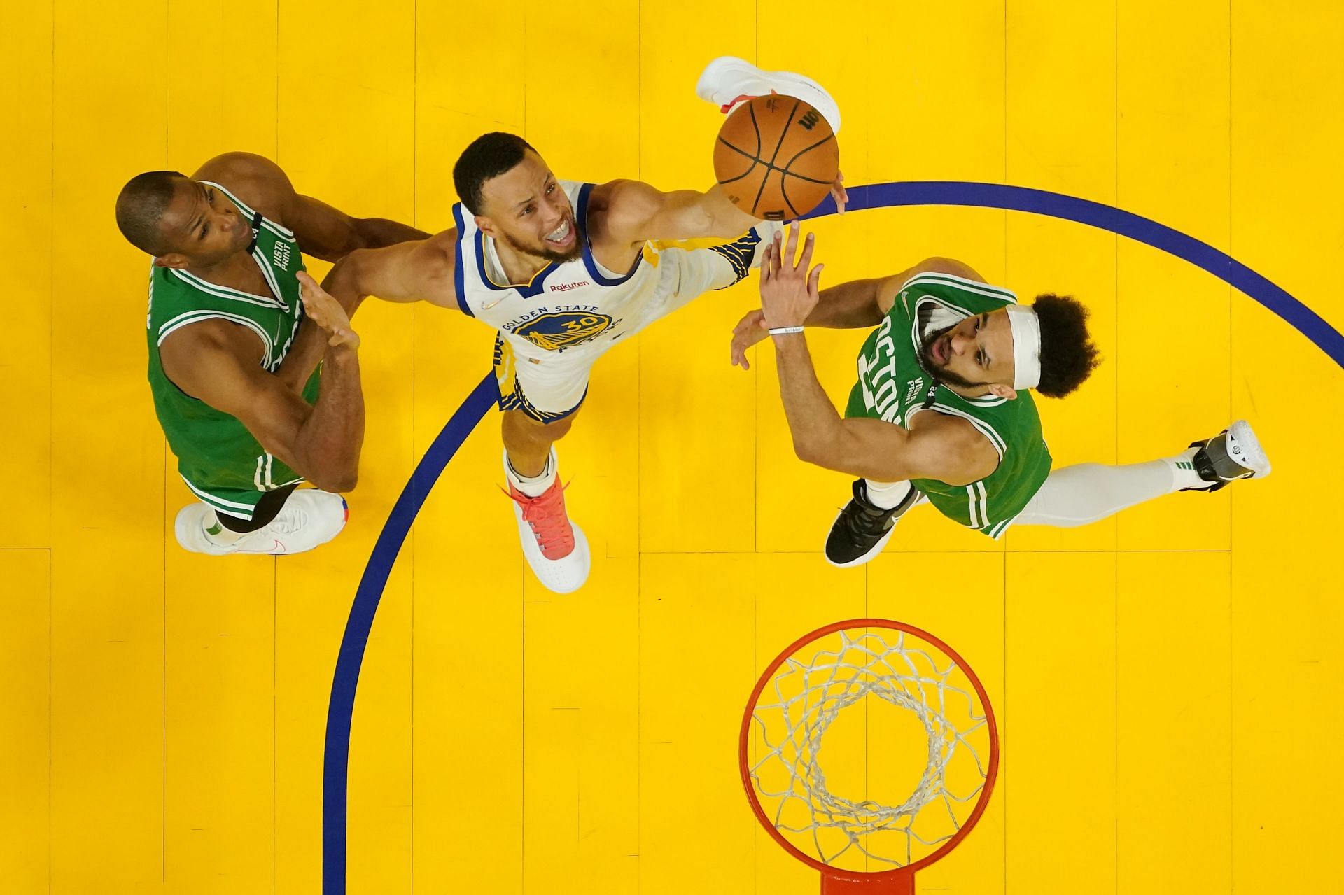 Despite being the primary target for the Celtics, Curry led all scorers with 29 points.