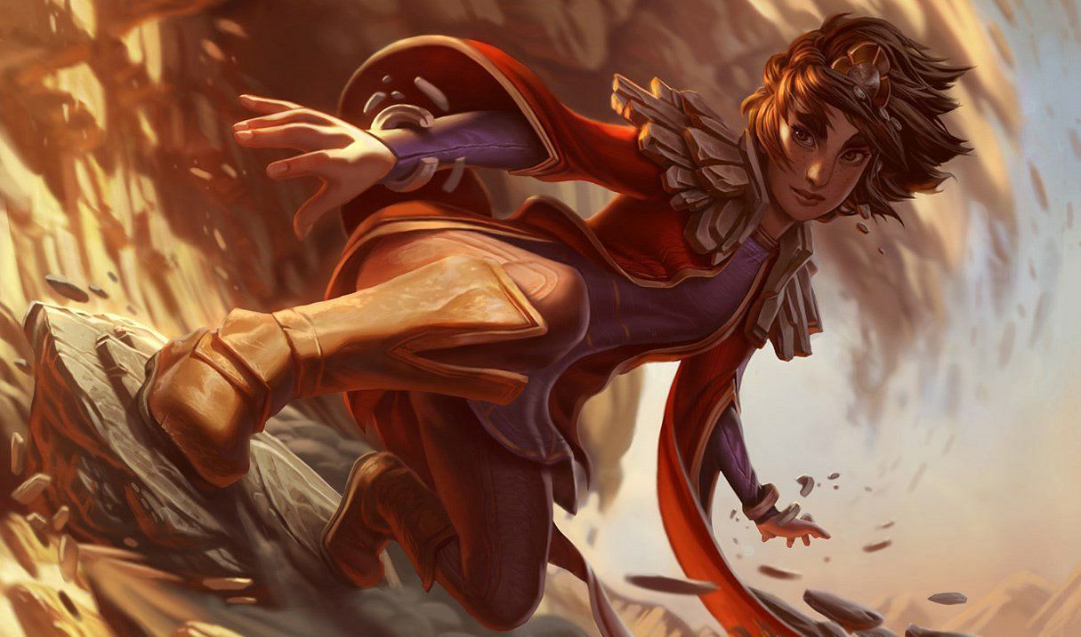 Taliyah in  in league of legends (Image via Riot Games)