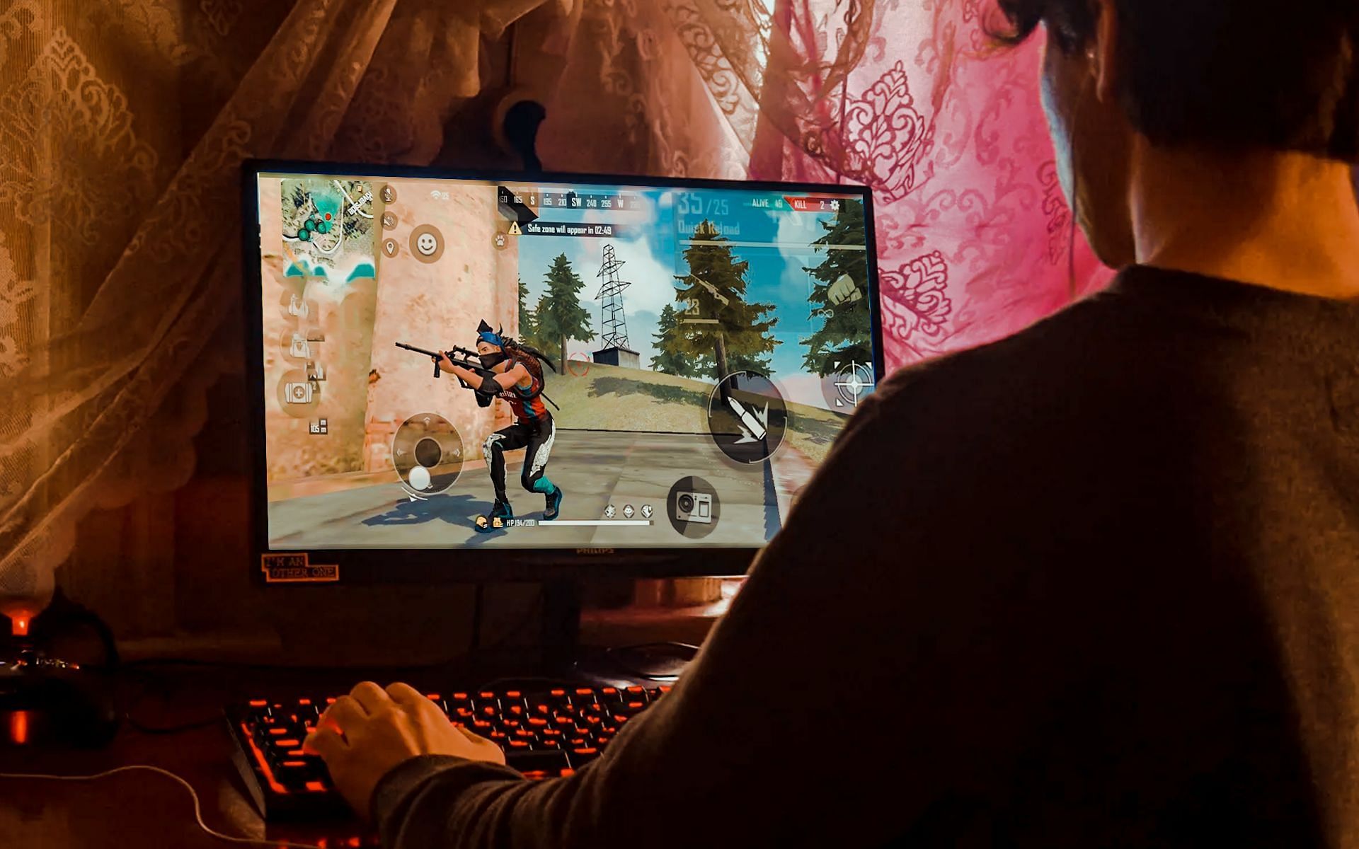 How to play free fire in laptop