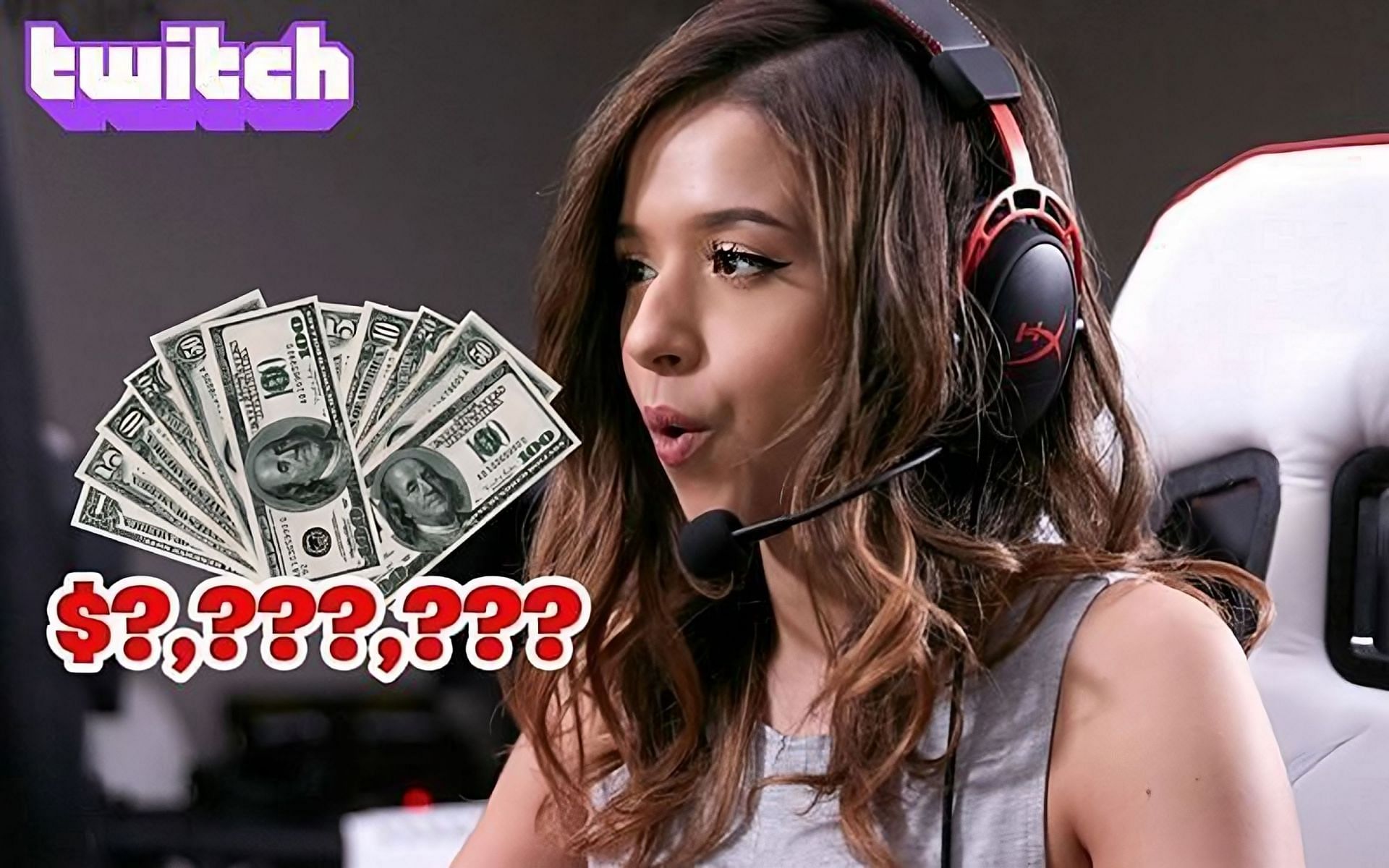 Pokimane 2021 income explained (Image via Sportskeeda)