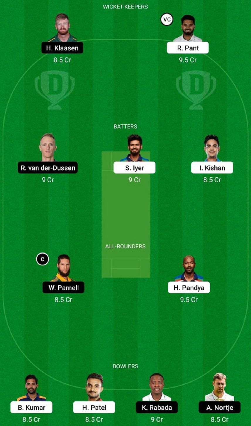 IND vs SA Dream11 Fantasy Tip #2 - 3rd T20I.