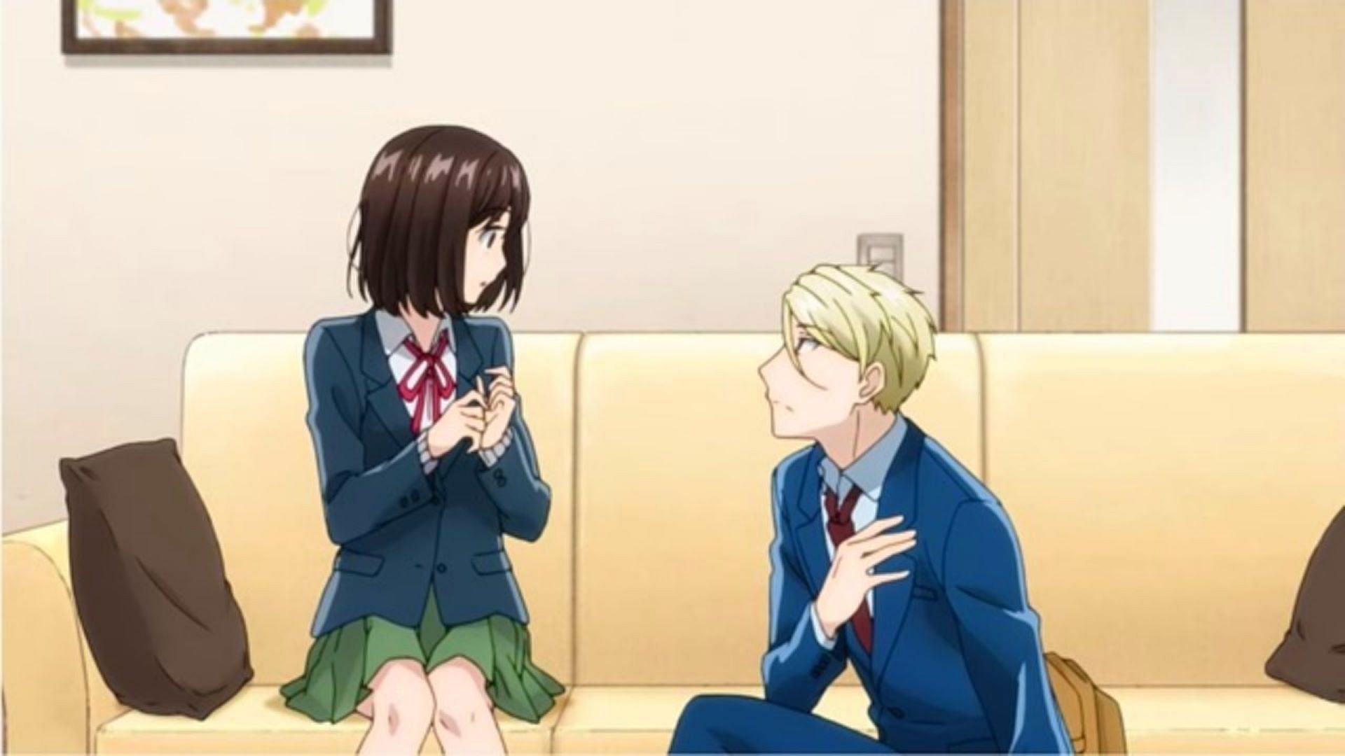 Amakusa tries to woo Ichika (Image via Kokimo, Ichijinsha, Studio Nomad)