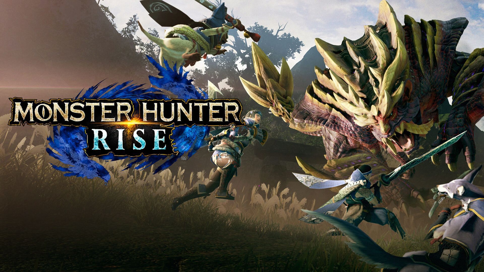 Official artwork for Monster Hunter Rise (Image via Capcom)