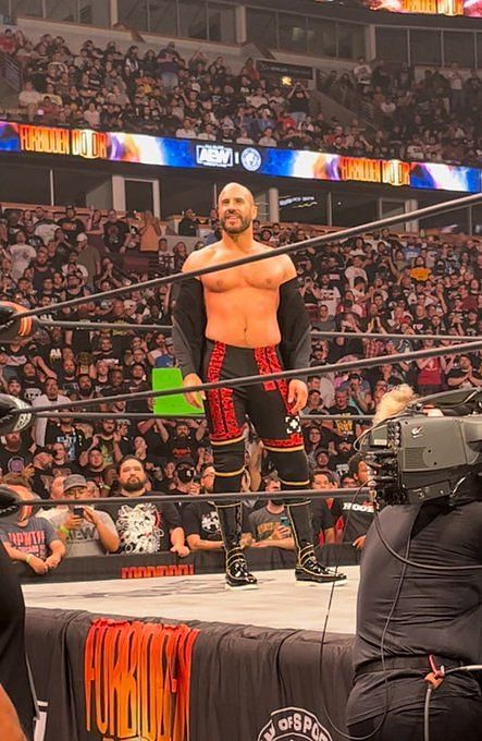 Claudio Castagnoli Fka Cesaro Breaks Silence After Aew Debut At Forbidden Door