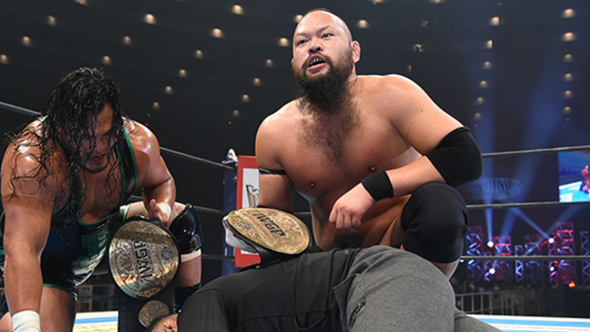 The IWGP tag champs have targeted both AEW tag teams in recent weeks