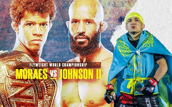 “I’m better than any of those two” - Kairat Akhmetov makes his pick for Adriano Moraes vs. Demetrious Johnson 2