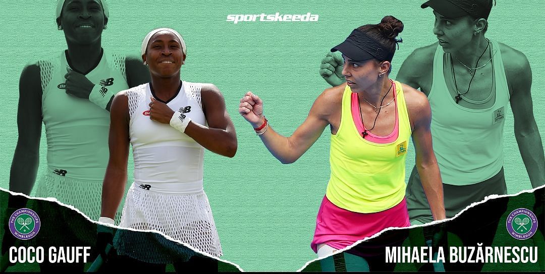 Coco Gauff will take on Mihaela Buzarnescu in the second round at Wimbledon