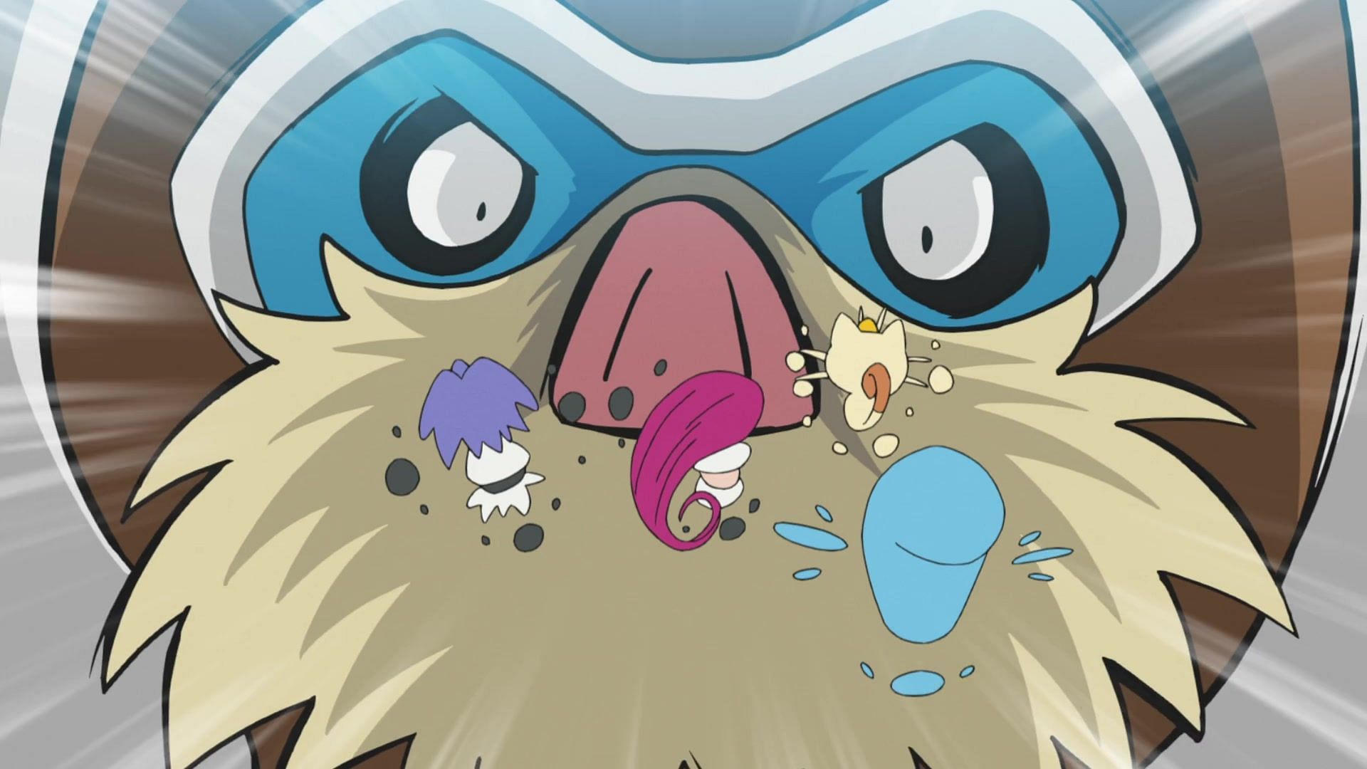 Never understimate Mamoswine (Image credit: Olm Incorporated, Pokemon Journeys: The series)